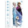 Adesivi murali rimovibili Elsa, Anna e Olaf Frozen Growth Chart