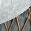 Copertina morbida culla 70 x 100 cm Leaves Mint