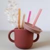 Set 2 Tazze con Manici in Silicone
