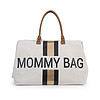 Mommy Bag Borsa Fasciatoio Righe Nero/Oro