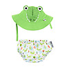 Costume contenitivo e Cappellino Alligatore UPF 50+