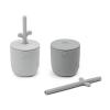 Set 2 Tazze con Tappo e Cannuccia Peekaboo - Wally