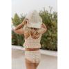 Cappello Reversibile Sea Green/Sunshine Checks