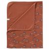 Copertina Cotone Bio Deer Amber Brown 80 x 100 cm