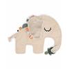 Doudou con Portaciuccio Cozy Friend - Elphee - Sabbia