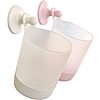 Bicchiere Phill Up Bianco/Rosa 2 pz
