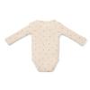 Body Cotone Manche Lunghe - Green Leaves