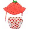 Costume Contenitivo e Cappellino Fragola UPF 50+