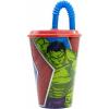 Bicchiere 430 Ml Con Cannuccia Avengers (11361)