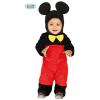 Costume Topolino Con Pantaloncini Rossi Bimb
