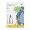 Set posate acciaio inox Libro della Giungla 4 pz