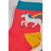 Pacco da 3 Calzini Unicorno/Arcobaleno/Fiori in Cotone Bio