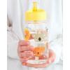 Borraccia con Cannuccia 450 ml - Amici animali - Senza BPA