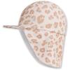 Cappellino Beige Leopard con Proteggicollo
