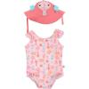 Set Costume Intero+ Cappellino - UPF 50+ - Sally il Cavalluccio Marino
