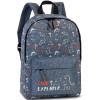 Zaino bambino Denim Dinosauri