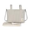 Borsa Crossbody Botton Strisce