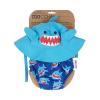 Costume contenitivo e Cappellino Squalo UPF 50+