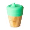 Bicchiere in bambu con beccuccio 190 ml