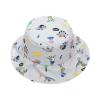 Baby Cappello Estivo Reversibile Anti-UV SPF 50+ Dinosauri