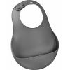 Bavaglino Impermeabile con Tasca Raccogli Cibo Silicone