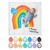 Kit Primo Anno Copertina in Mussola + 14 Cards