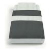 Set Culla Completo Tessile Antracite Stelline 926