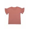 Maglia con Volant in Cotone Biologico