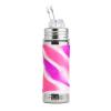 Biberon in Acciaio 325 ml con Cannuccia