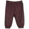 Pantalone lungo in Cotone Bio Spazzolato Checks 6 mesi