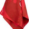 Telo Mare Microfibra Crab Rosso