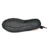 Scarpette Comfort Da Mare e Scogli Nero-Arancione