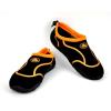 Scarpette Comfort Da Mare e Scogli Nero-Arancione
