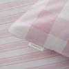 Parure copiripiumino rosa 160x200 Check and Stripe Pink