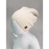 Cappellino Beanie Bianco Panna