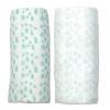 2 Copertine Swaddle in Cotone Bio 120 x 120 cm Casette menta