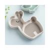 Piatto a Scomparti - Silicone Alimentare - Stick&Stay - Lalee - Cipria