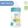 Biberon Benessere 150 ml Flusso Lento in Plastica Azzurro