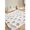 3 Copertine Swaddle Bamboo 80 x 80 cm Water Whable