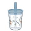 Bicchiere con cannuccia 250 ml - Forest Friends