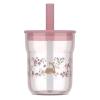 Bicchiere con cannuccia 250 ml - Fairy Garden