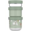 Snack box 3 pezzi Vasetti impilabili - Little Farm