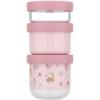 Snack box 3 pezzi Vasetti impilabili - Fairy Garden