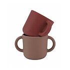 Set 2 Tazze con Manici in Silicone