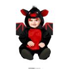 Costume Pipistrello Rosso Bambino