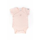 Body Maniche Corte Rosa in Bambù Organico