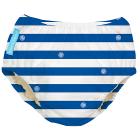 Costume Contenitivo e Mutandina Trainer 2 in 1 Blue Stripes