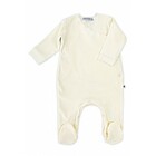 Tutina Pure con piedi Panna