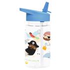 Borraccia con Cannuccia 450 ml - Pirati - Senza BPA