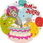 10 Piatti di carta Tom e Jerry